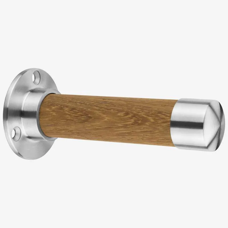Maßgefertigten Garderobenhaken mit Holz Design: Seitenansicht